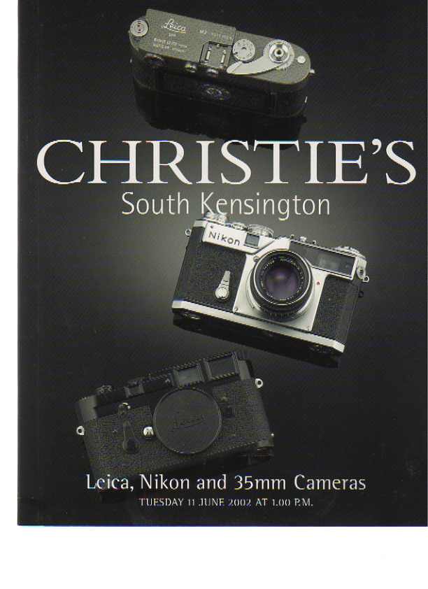 Christies 2002 Leica, Nikon & 35mm Cameras
