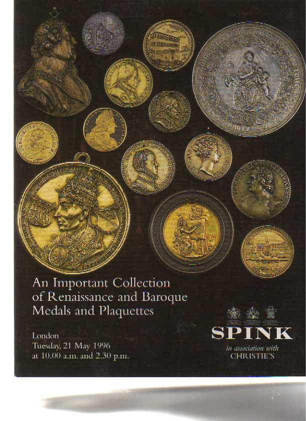 Spink 1996 Renaissance & Baroque Medals & Plaquettes (Digital only)