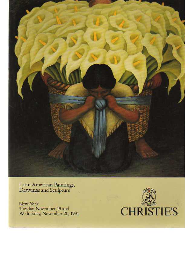 Christies 1991 Latin American Paintings, Drawings, Sculpture (Digital Only)
