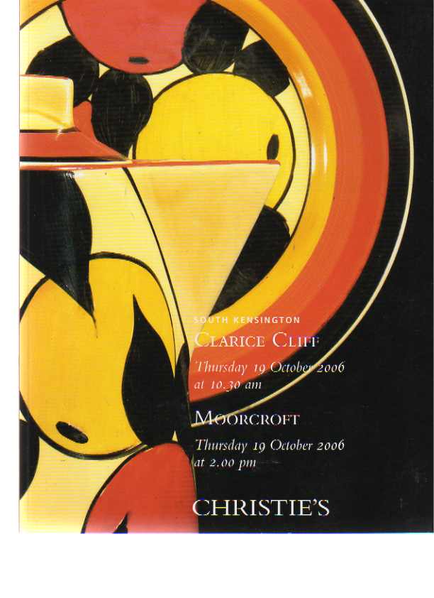 Christies 2006 Clarice Cliff, Moorcroft