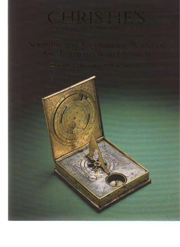 Christies 1997 Scientific & Engineering Works of Art, Instrument (Digital only)