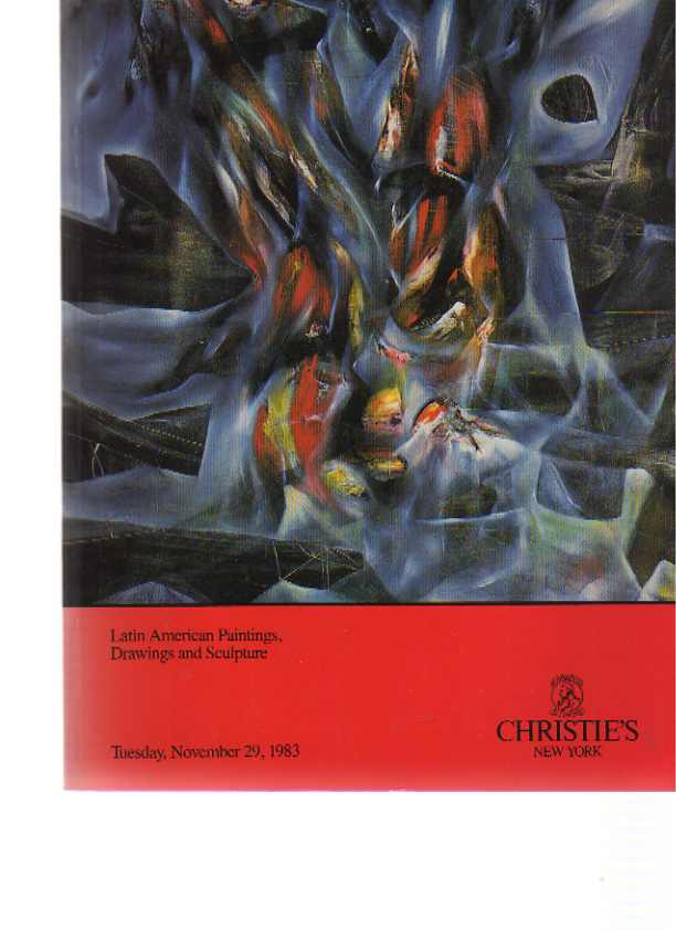 Christies 1983 Latin American Paintings, Drawings & Sculpture