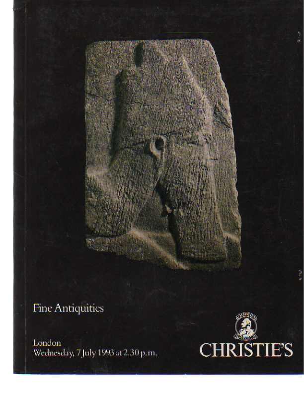 Christies 1993 Fine Antiquities Christies 1993 Fine Antiquities