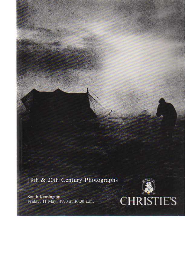 Christies 1990 19th & 20th Century Photographs - Click Image to Close