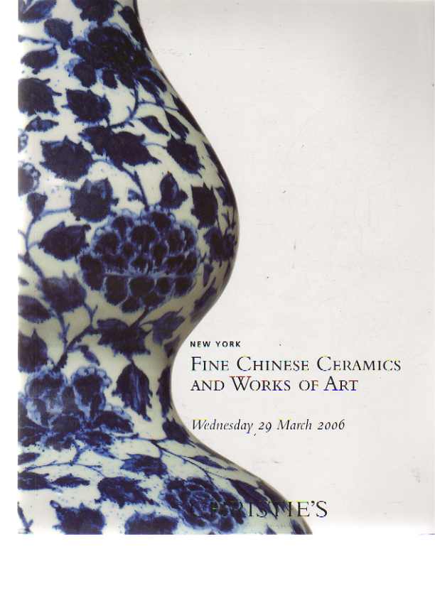 Christies 2006 Fine Chinese Ceramics & Works of Art