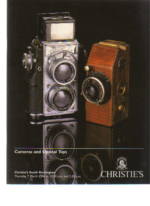 Christies March 1996 Cameras and Optical Toys