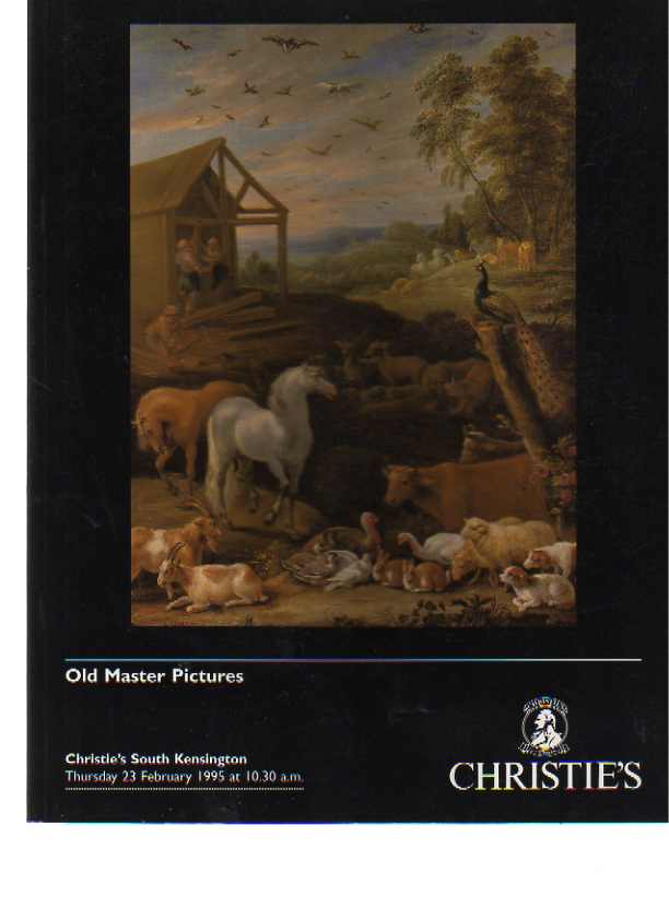 Christies February 1995 Old Master Pictures - Click Image to Close