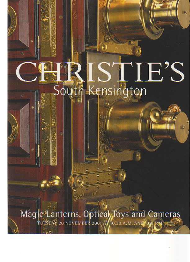 Christies 2001 Magic Lanterns, Optical Toys & Cameras