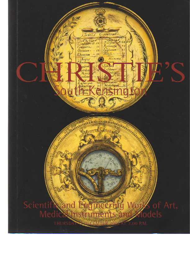 Christies 2001 Scientific & Engineering Works of Art Medical Ins