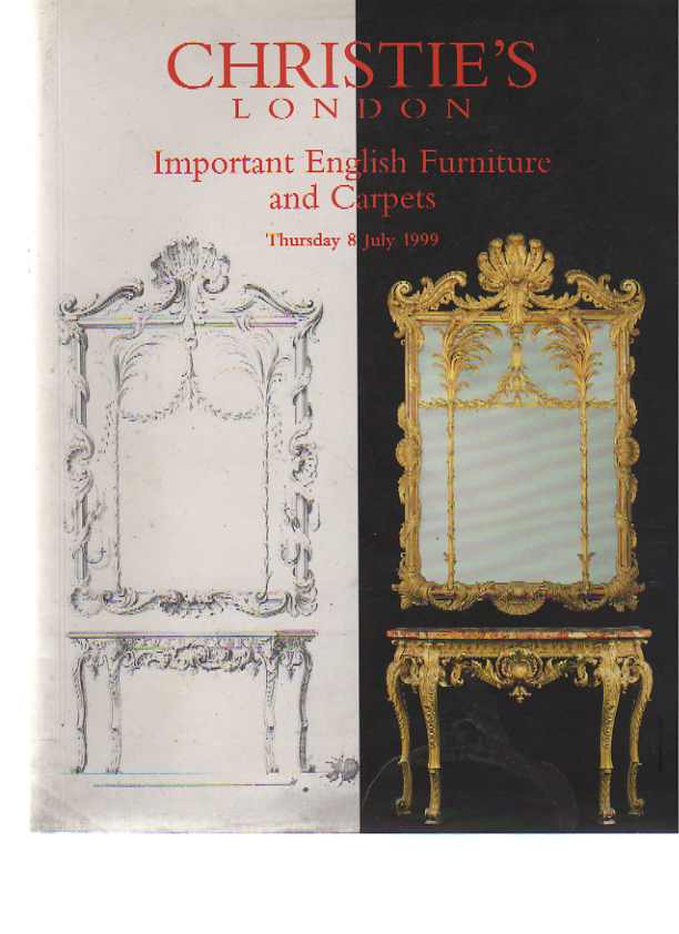 Christies 1999 English Furniture and Carpets