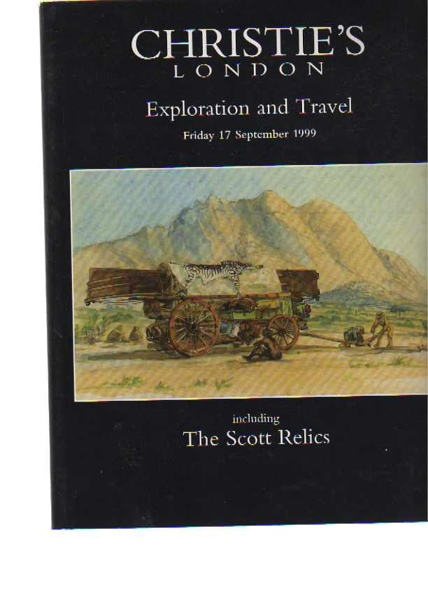 Christies 1999 Exploration & Travel including The Scott Relics