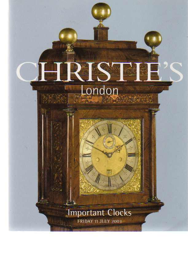 Christies 2003 Important Clocks