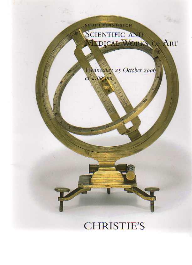 Christies 2006 Scientific & Medical Works of Art - Click Image to Close