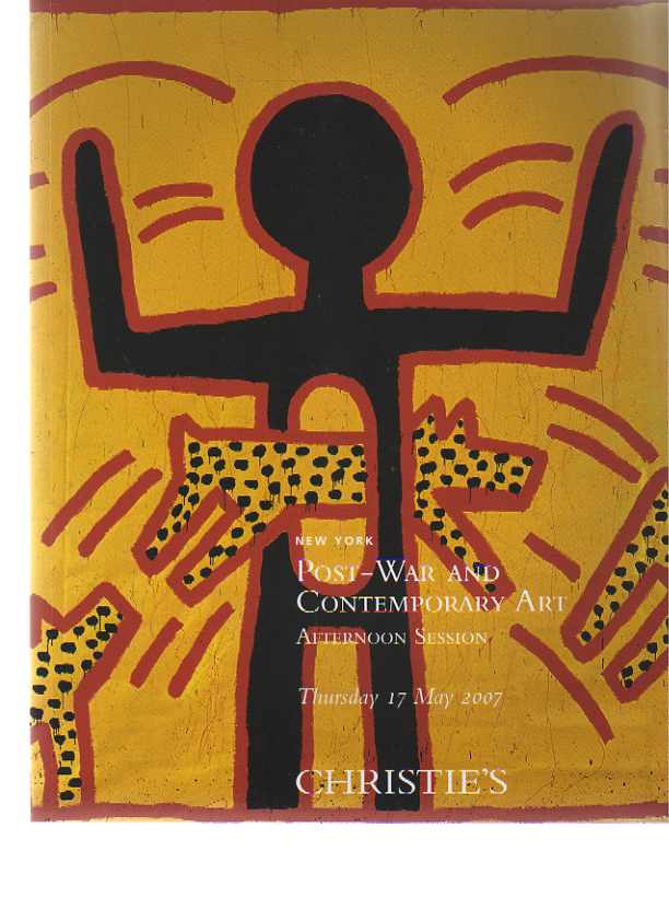 Christies 2007 Post War & Contemporary Art afternoon session