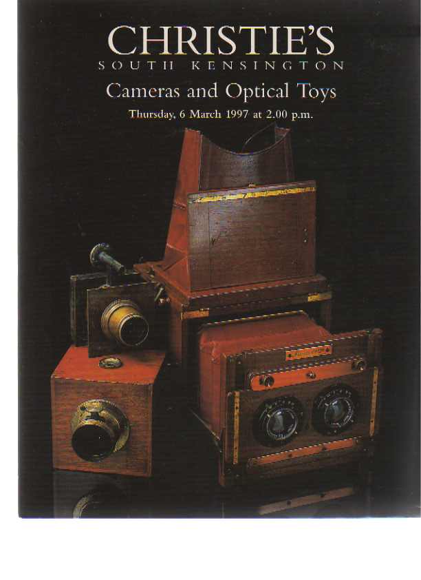 Christies March 1997 Cameras & Optical Toys