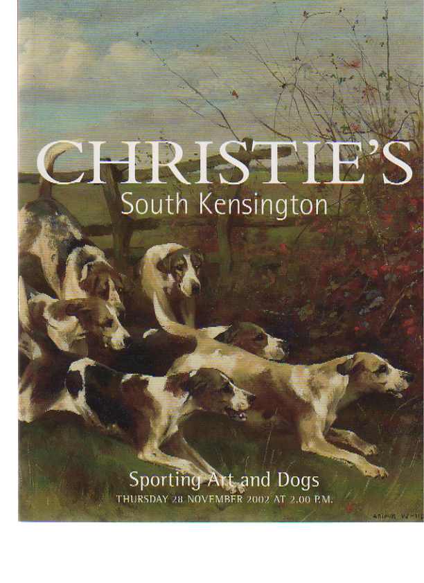 Christies 2002 Sporting Art and Dogs (Digital only)