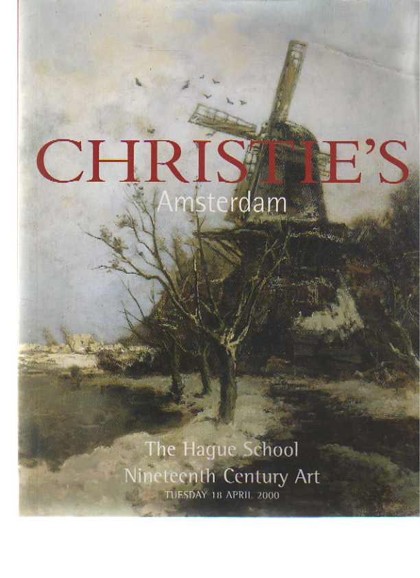 Christies 2000 The Hague School. 19th Century Art