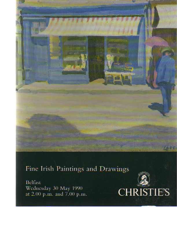 Christies 1990 Fine Irish Paintings and Drawings
