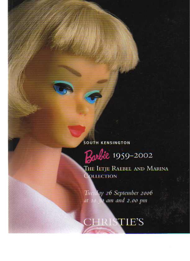 Christies 2006 Raebel Collection Barbie 1959-2002