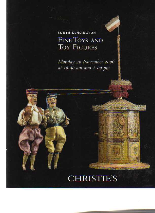 Christies 2006 Fine Toys and Toy Figures - Click Image to Close