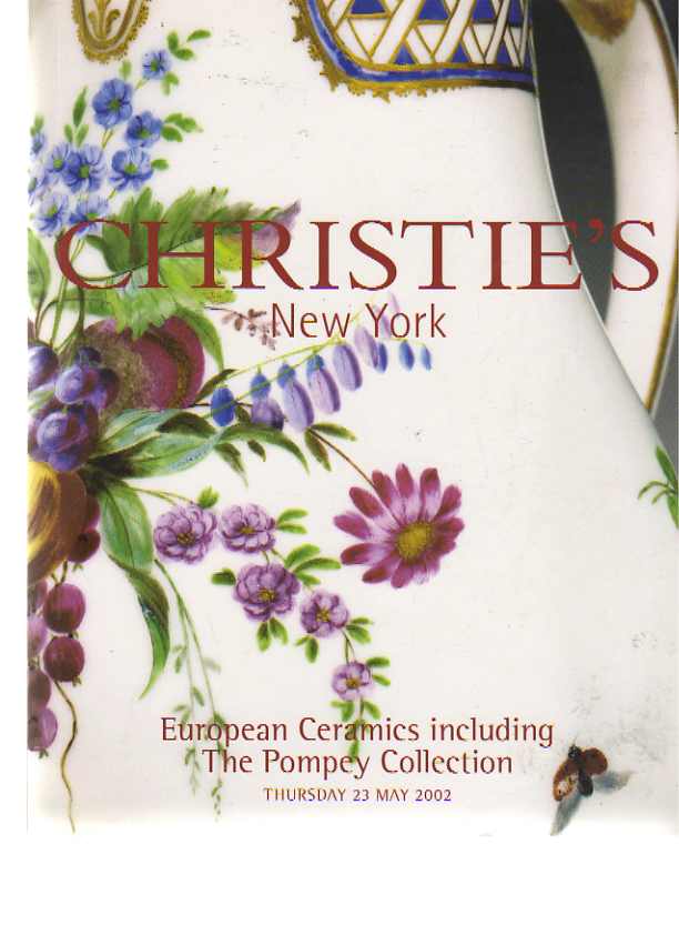 Christies 2002 European Ceramics including The Pompey Collection