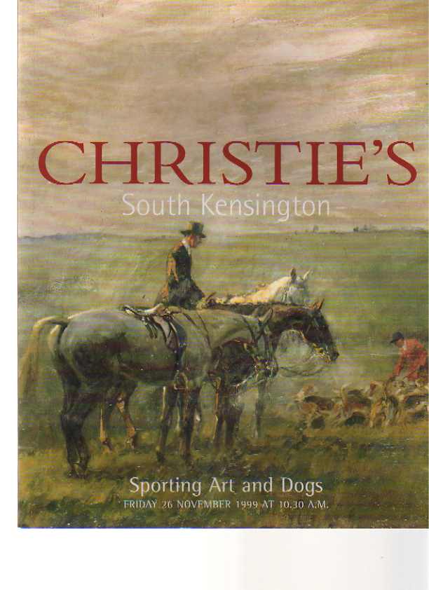 Christies November 1999 Sporting Art & Dogs