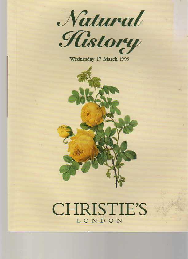 Christies 1999 Natural History
