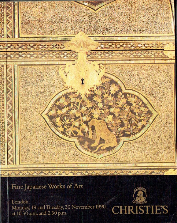 Christies November 1990 Fine Japanese Works of Art