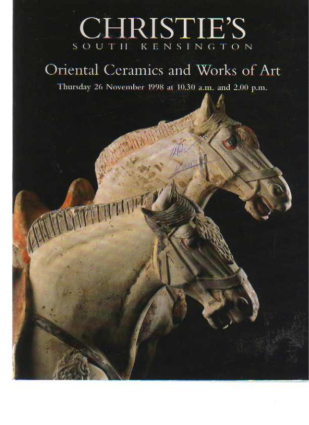 Christies 1998 Oriental Ceramics and Works of Art