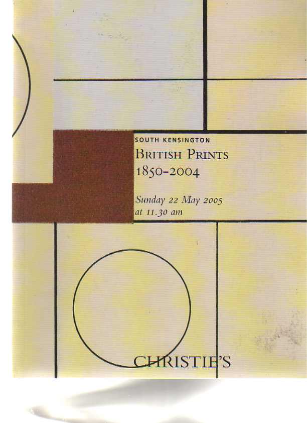 Christies 2005 British Prints 1850-2004