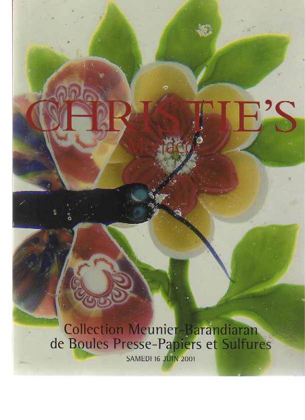 Christies 2001 Meunier-Barandiaran Collection of Paperweights