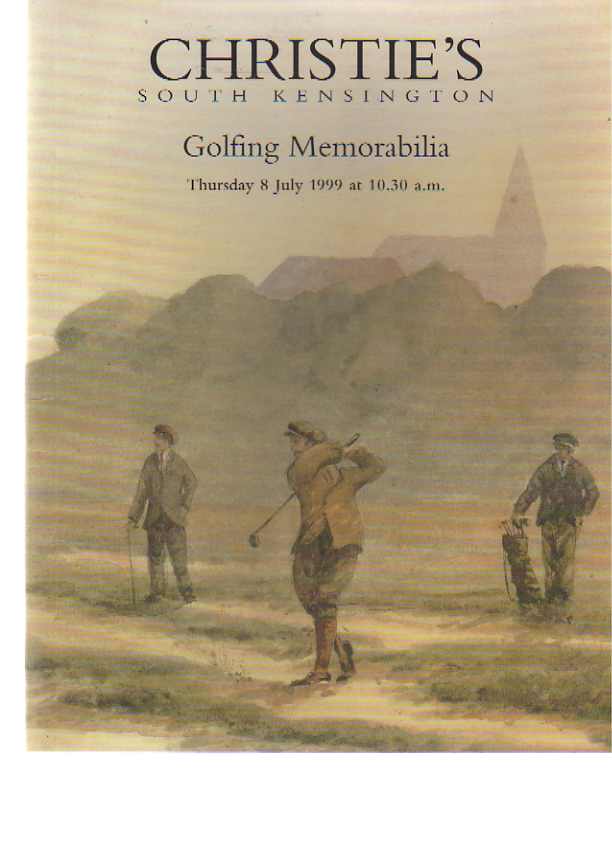 Christies 1999 Golfing Memorabilia - Click Image to Close