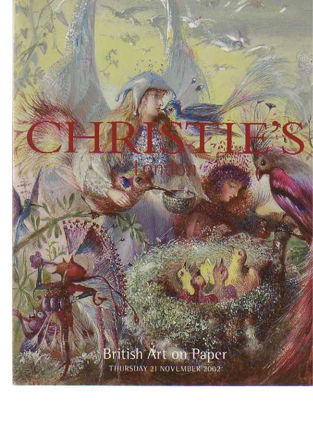 Christies 2002 British Art on Paper