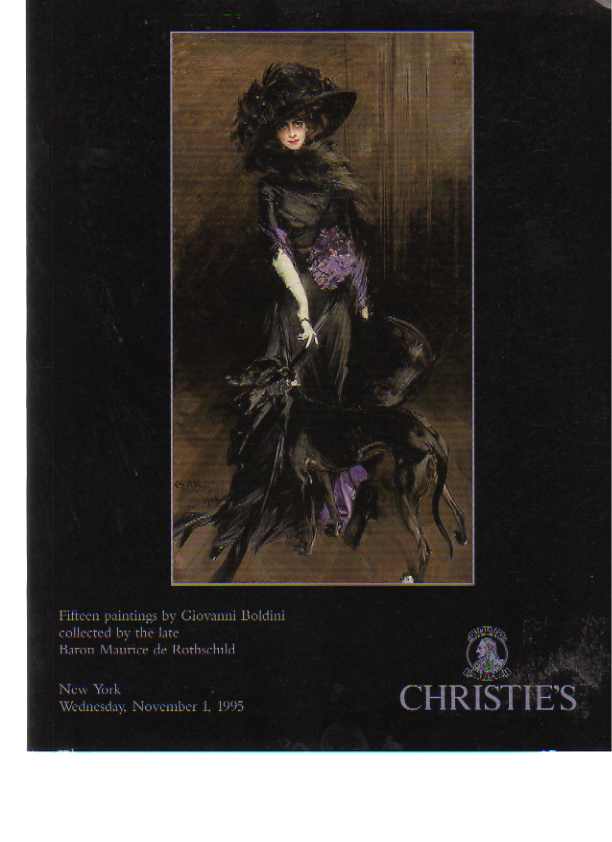 Christies November 1995 15 Paintings by Giovanni Boldini (Digital Only)