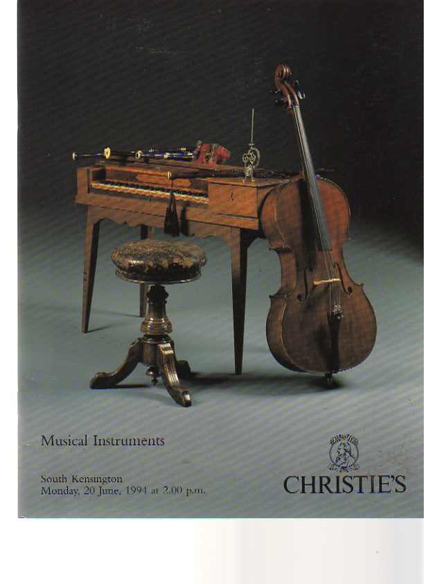Christies June 1994 Musical Instruments