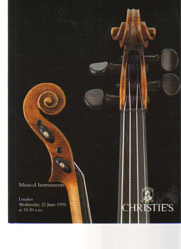 Christies June 1995 Musical Instruments