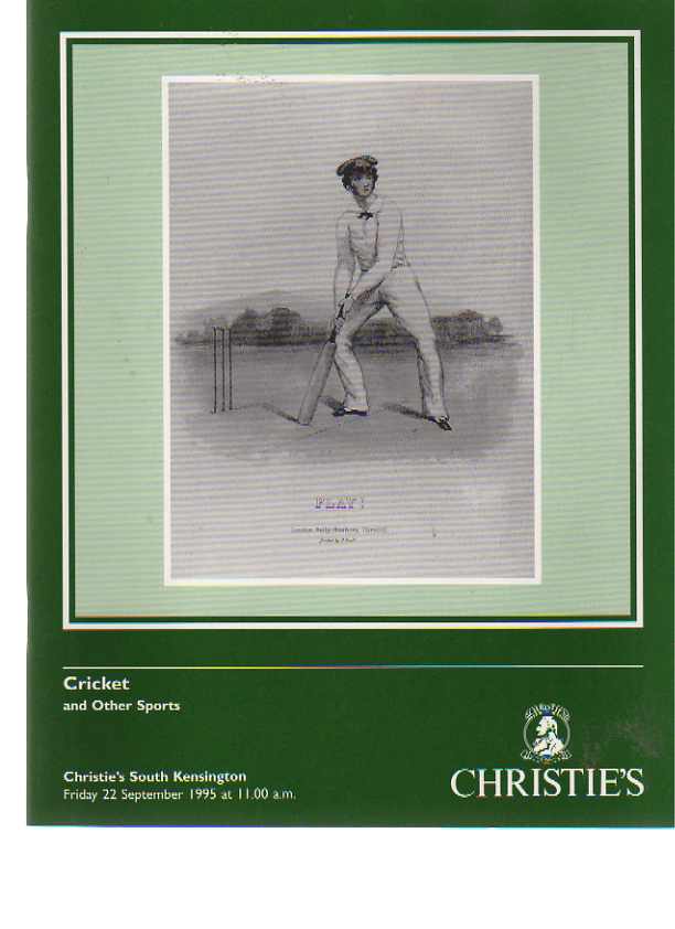 Christies 1995 Cricket and Other Sports