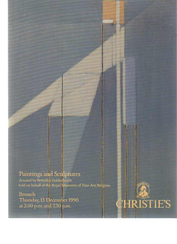 Christies 1990 Goldschmidt Collection Paintings & Sculptures (Digital only)