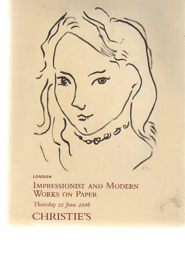 Christies 2006 Impressionist & Modern Works on Paper