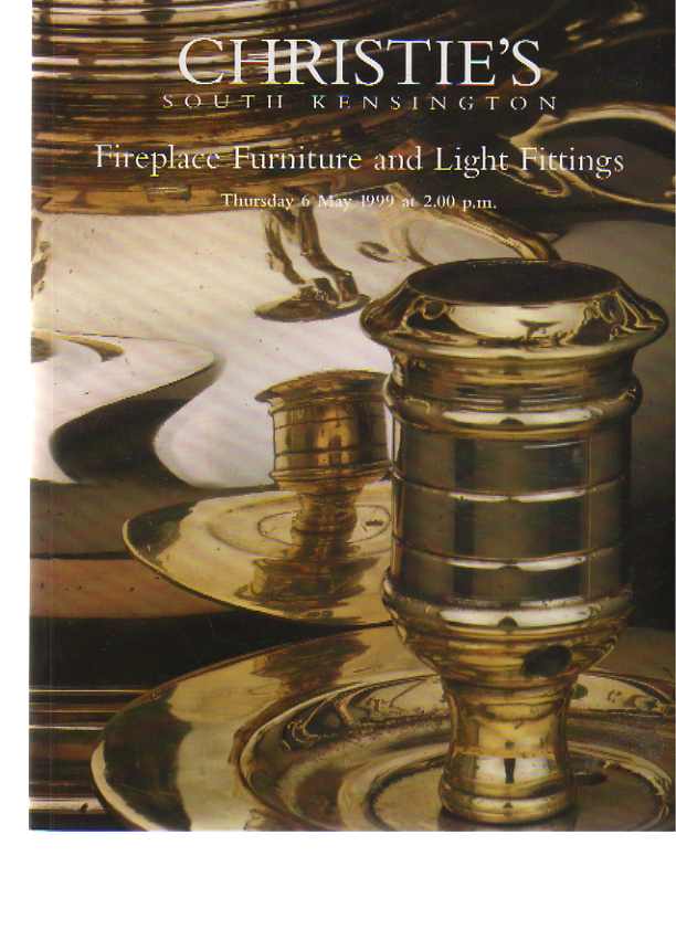 Christies 1999 Fireplace Furniture & Light Fittings - Click Image to Close