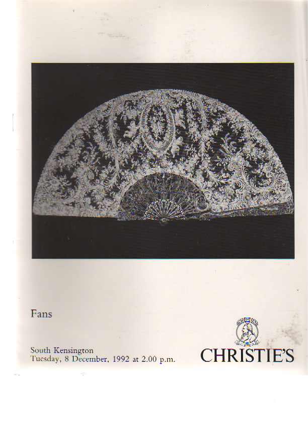 Christies December 1992 Fans