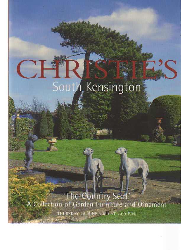 Christies 2000 Collection of Garden Furniture and Ornaments - Click Image to Close