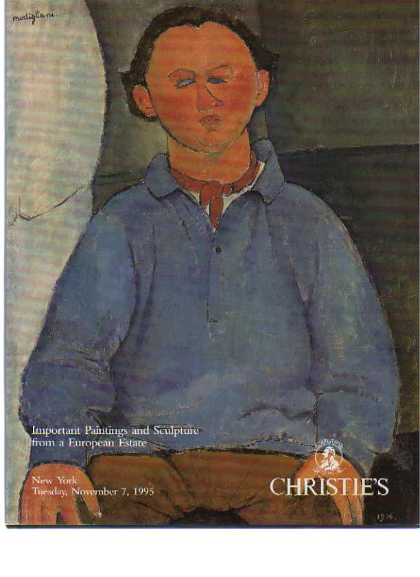 Christies 1995 Important Paintings from a European Estate