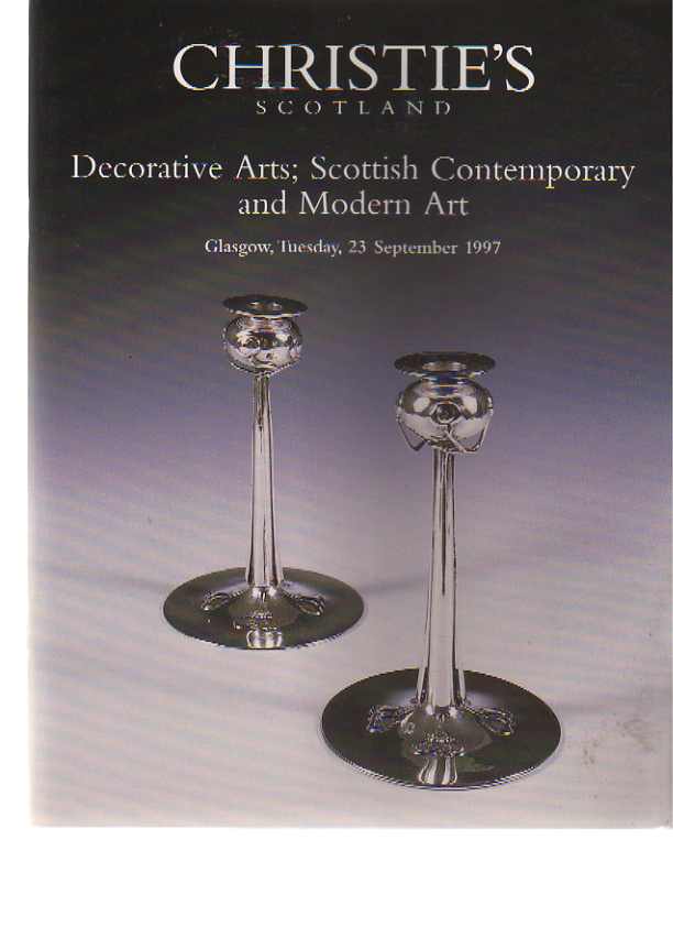 Christies 1997 Decorative Arts inc Scottish Modern Art - Click Image to Close