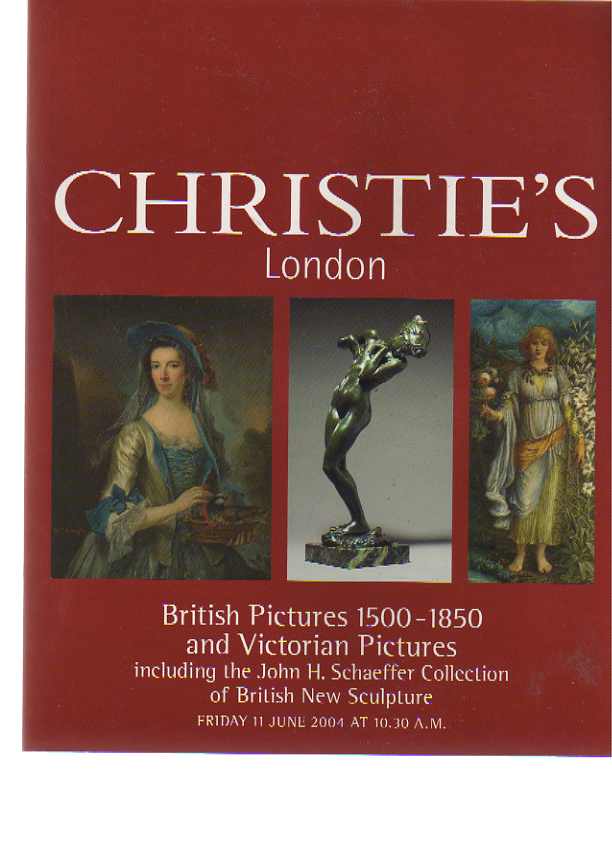 Christies 2004 Victorian Pictures Schaeffer Collection Sculpture