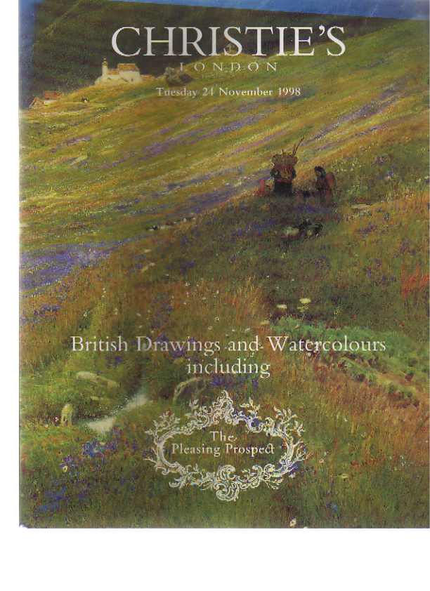 Christies 1998 British Drawings & Watercolors -Pleasing Prospect