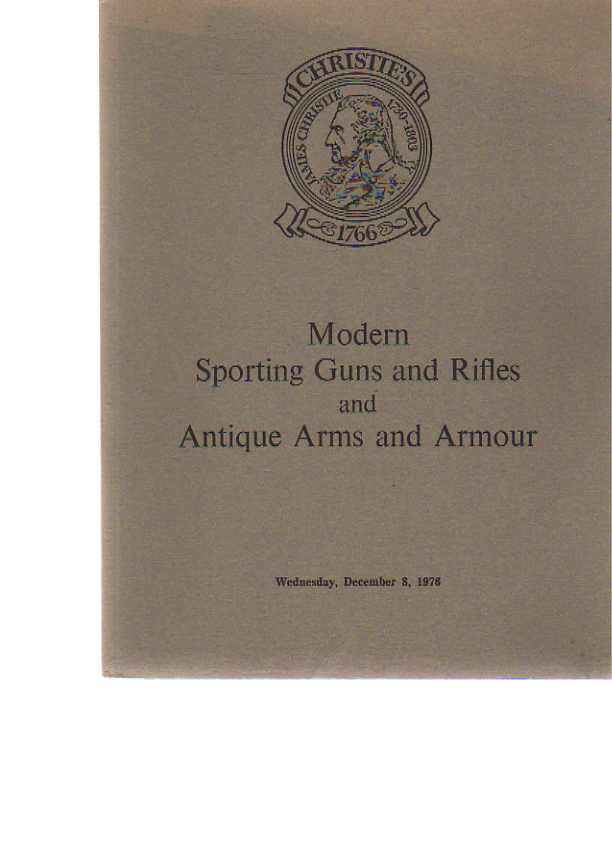 Christies 1976 Sporting Guns & Rifles & Antique Arms & Armour