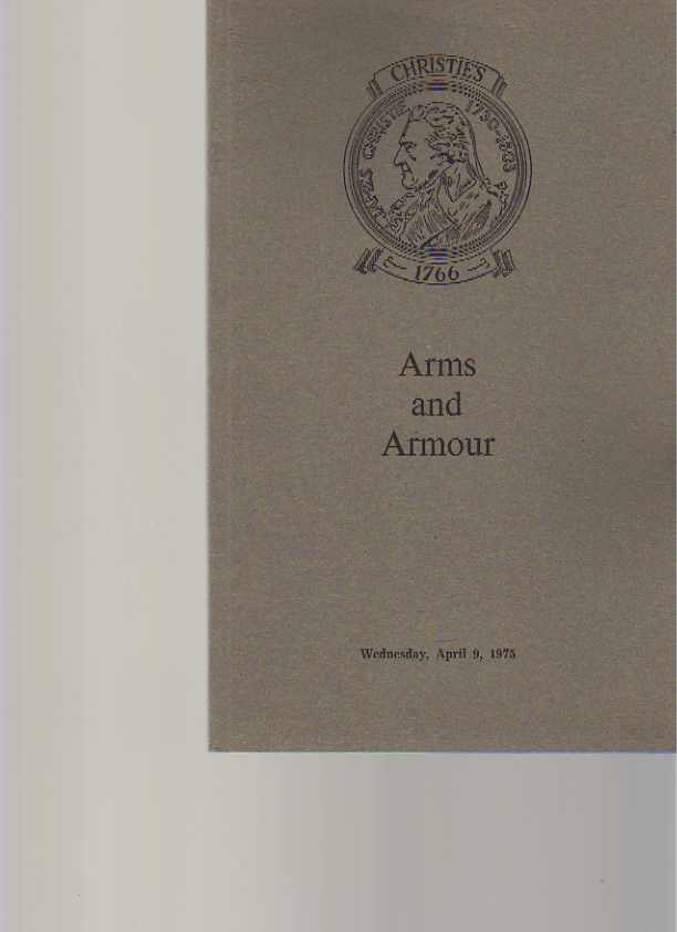 Christies April 1975 Arms & Armour