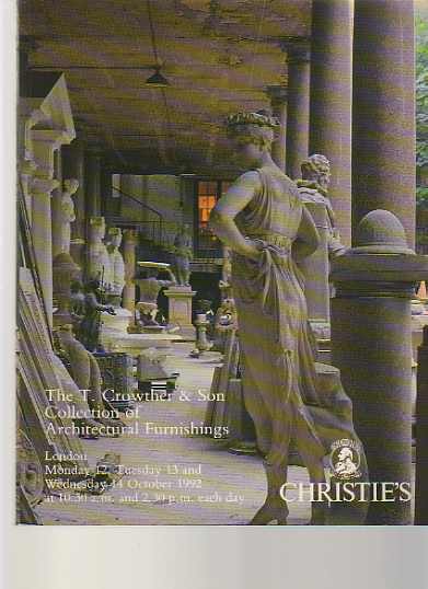 Christies 1992 Crowther Collection Architectural Furnishings