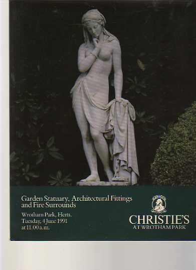 Christies 1991 Garden Statuary, Architectural Fittings .... - Click Image to Close